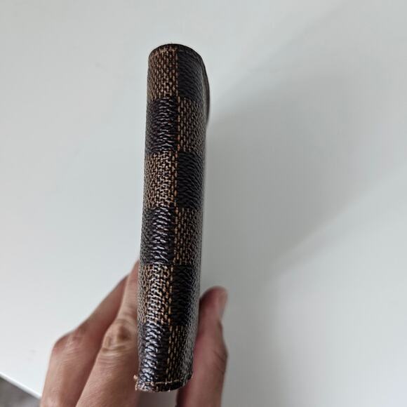 LV Louis Vuitton Damier Ebene Marco Bifold men Wallet - Picture 9 of 15